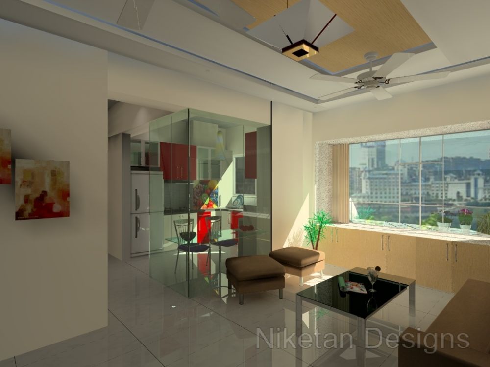 Niketan's 3D interior design ideas for residential projects